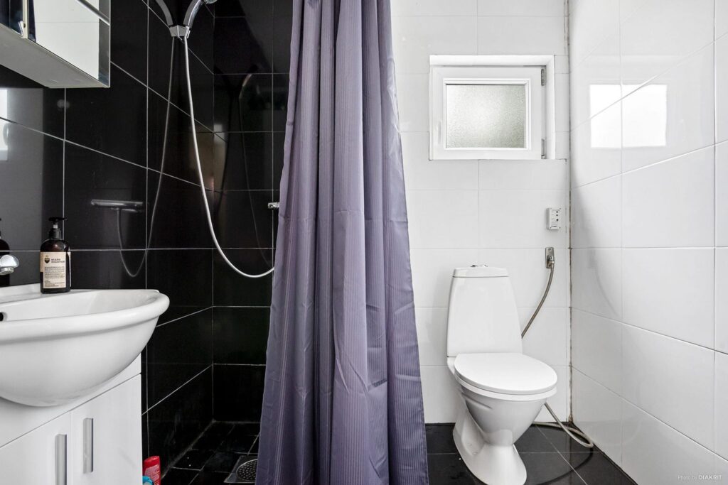 Renovering toalett fritidshus. Uppsala Hamberg