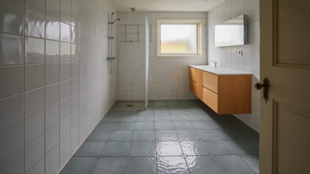 totalrenovering av badrum med kakel och golvv rme i s dra enebyberg enebyberg