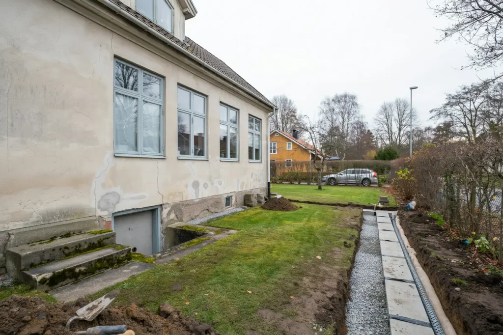 fuktig k llare och kalla golv s kan dr nering och till ggsisolering av husgrunden lyfta b de komfort och v rde
