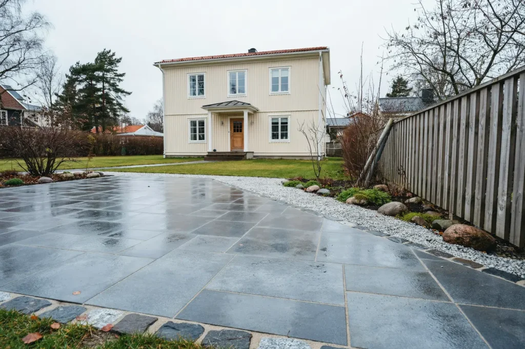 l gga marksten p liten yta val och planering